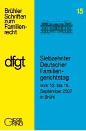 Band 15: Siebzehnter Deutscher Familiengerichtstag