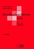 Grundbuchverfahrensrecht, 5. Aufl. (Sept. 2019)