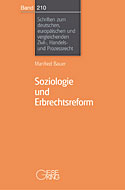 Band 210: Soziologie und Erbrechtsreform